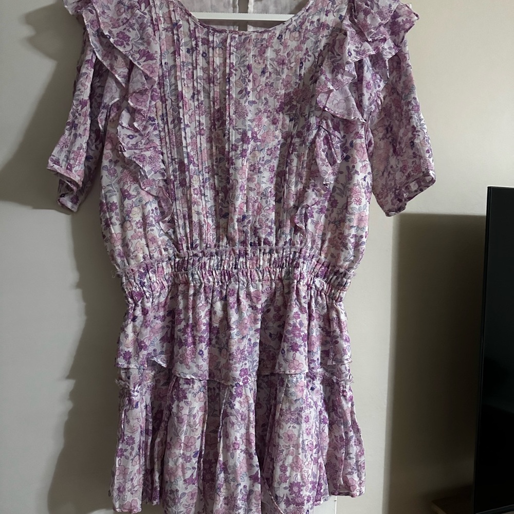 Floral Ruffle LoveShackFancy Dress
